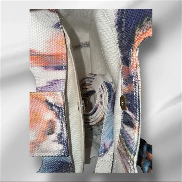 Vince Camuto NWT Orange and Purple Abstract Print Women's Bag - Picture 6 of 8